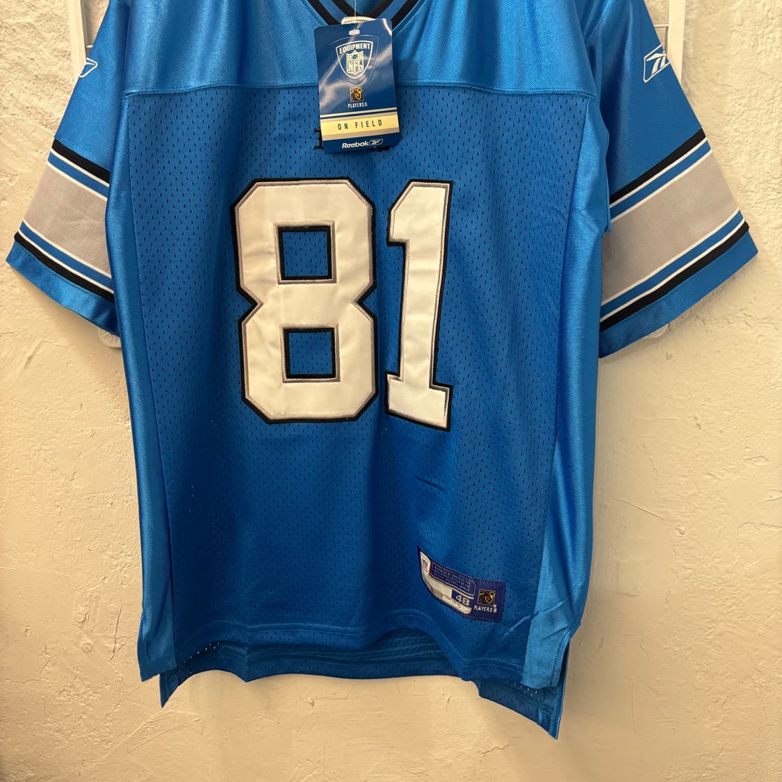 NFL X 리복 디트로이트 라이온즈 유니폼 져지 L 상품이미지4