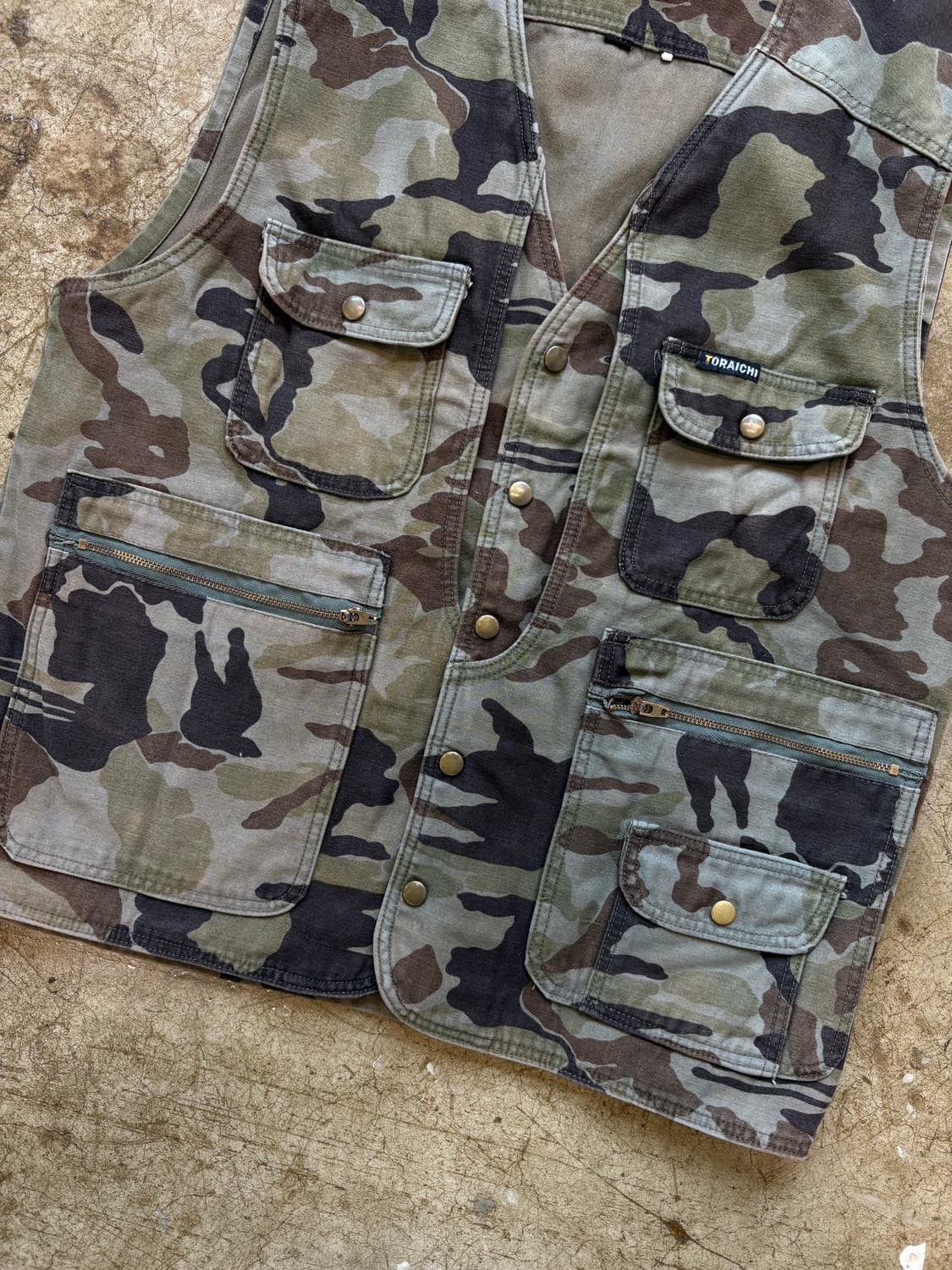 00s 토라이치 카모플라주 워크 베스트 상품이미지3