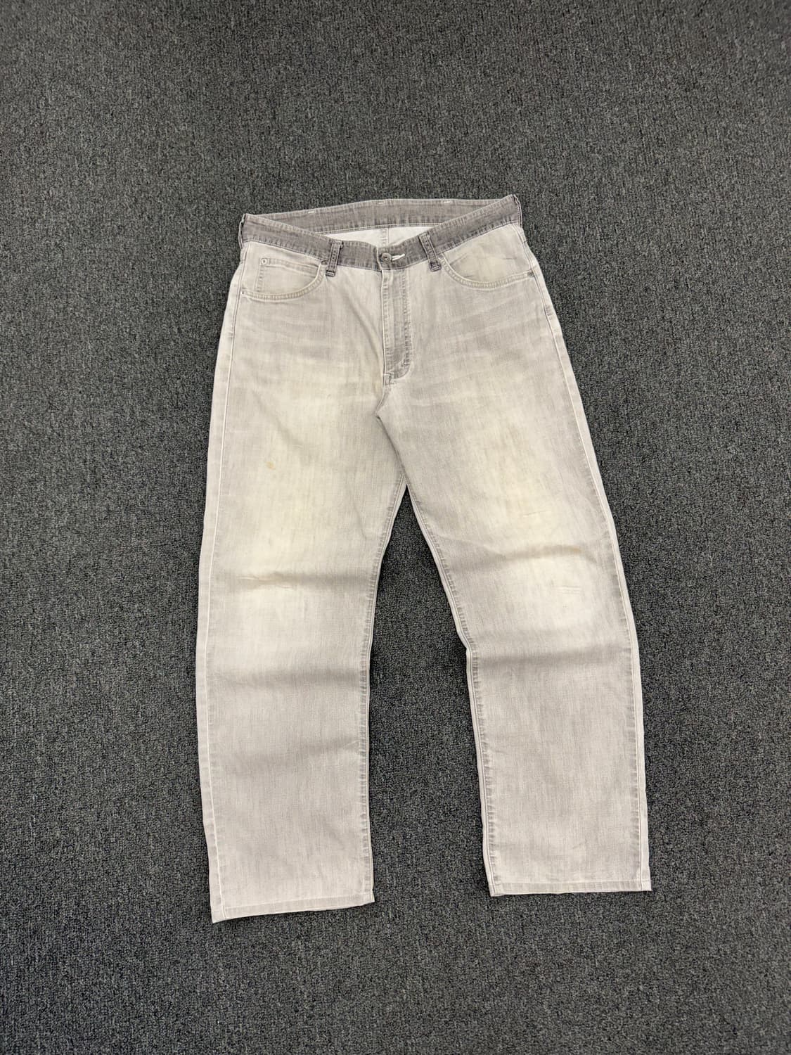 33)랭글러 빈티지 w3444 그레이 데님팬츠 상품이미지3
