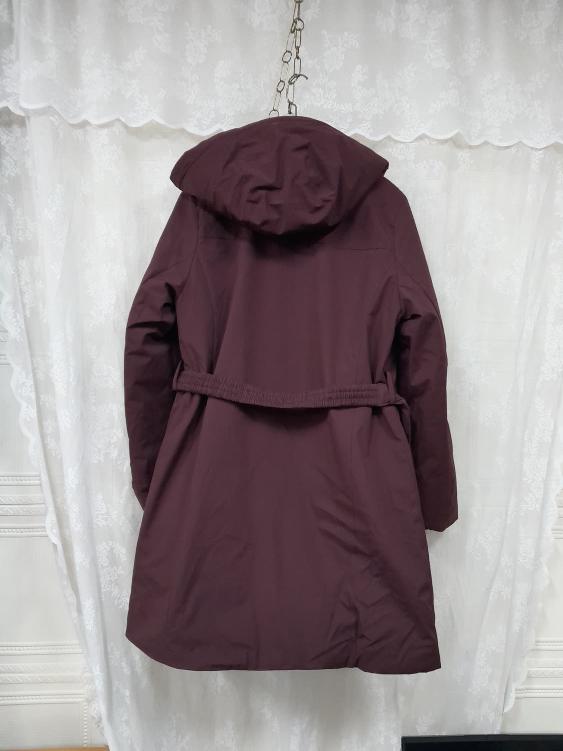 후드롱 패딩 코트 상품이미지8