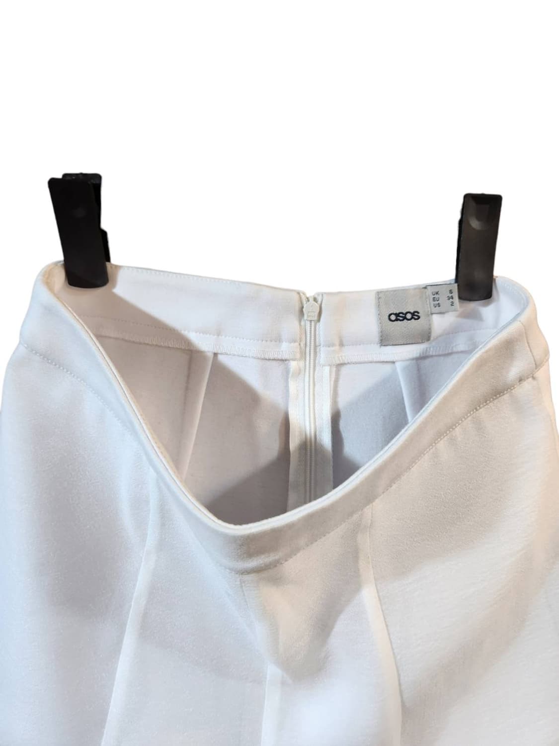 25/ asos 아소스 시스루 큐롯팬츠 화이트 /0610 상품이미지4