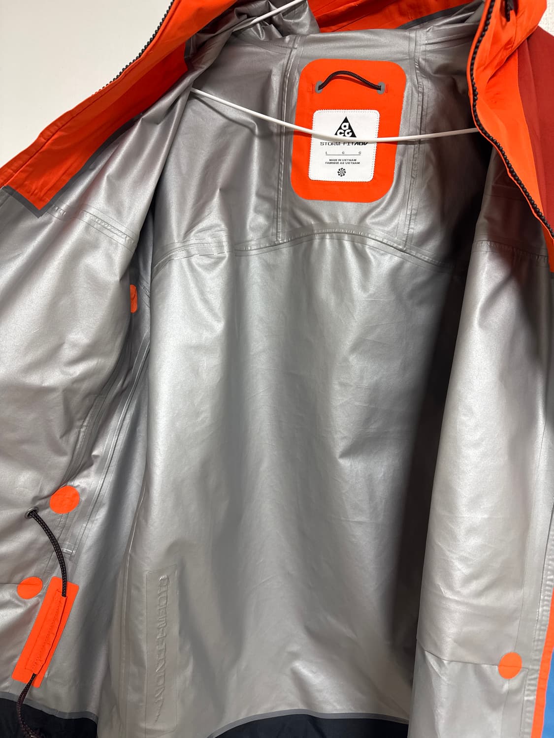 나이키 ACG 스톰핏 ADV 체인 오브 크레이터스 자켓 오렌지블랙블루 상품이미지3