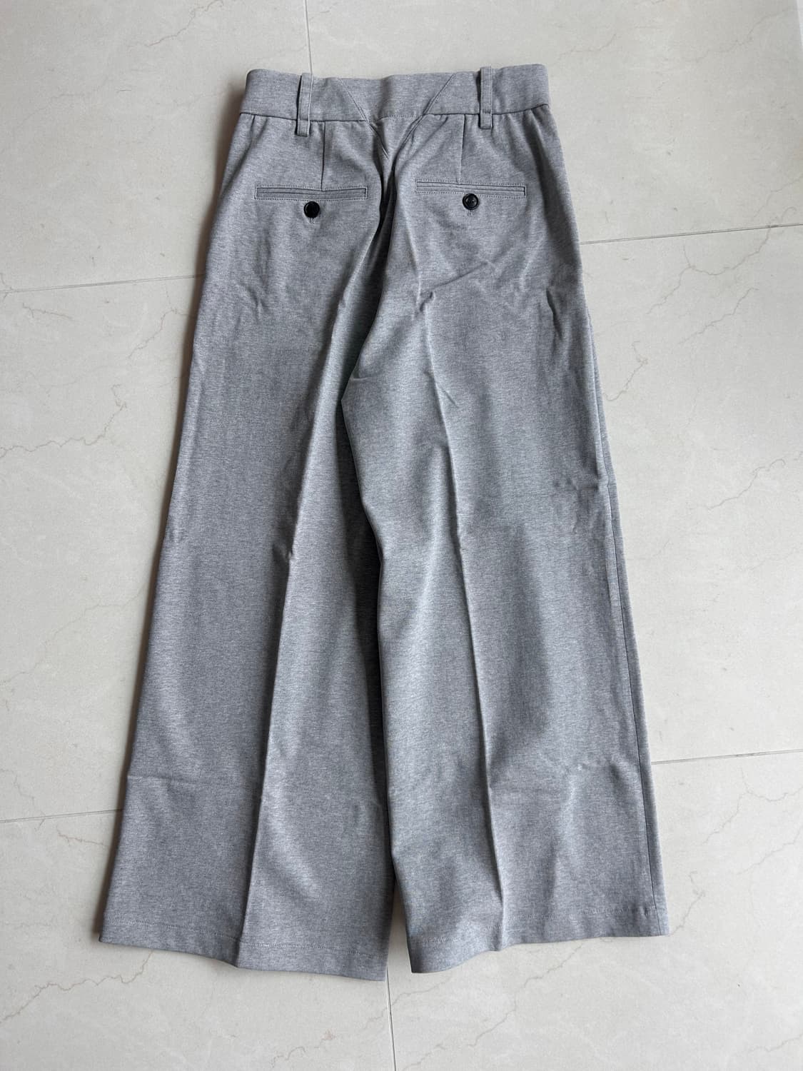 SYSTEM 회색 와이드 팬츠 (새상품) 상품이미지2