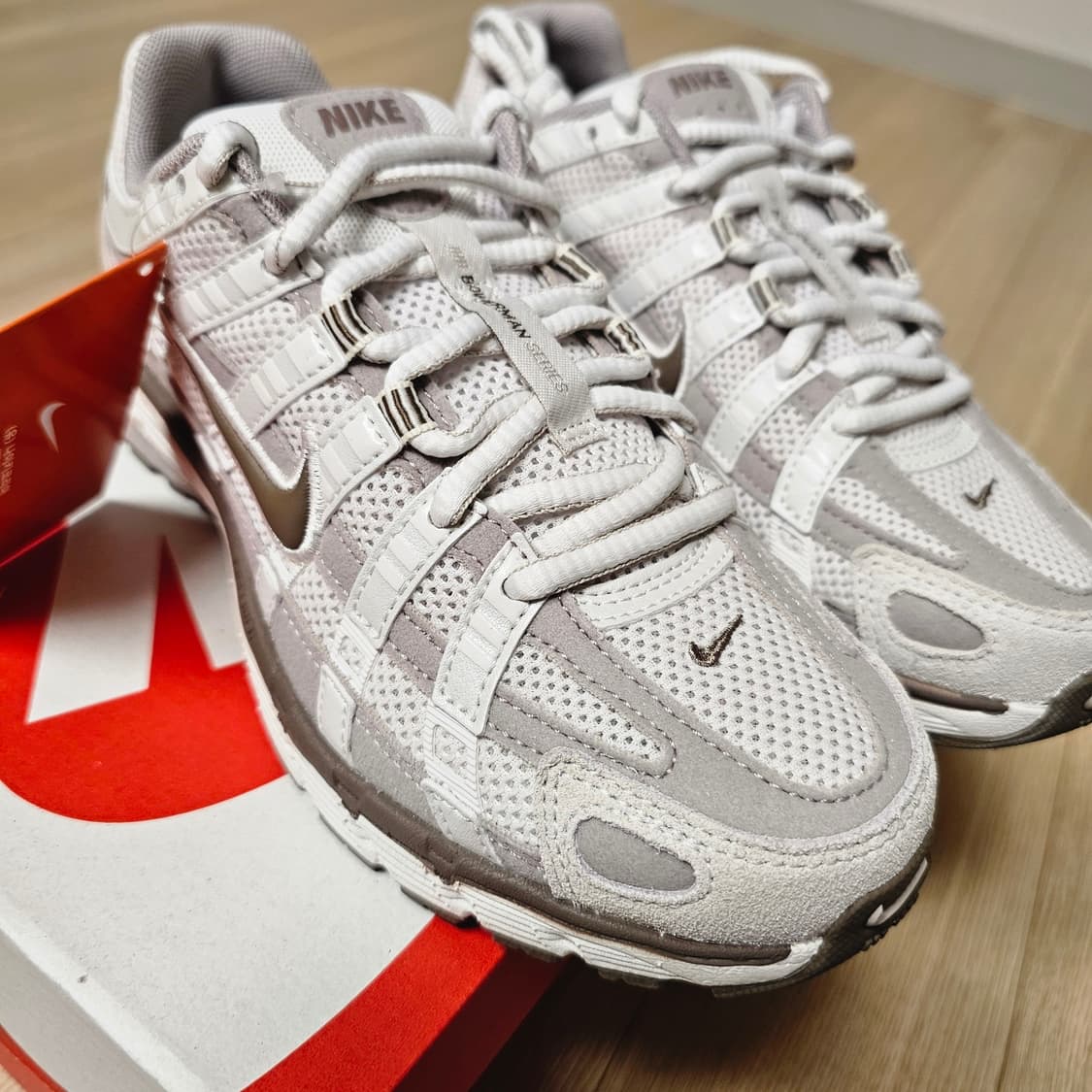 230 새제품) 나이키 P-6000 팬텀 그레이 밍크브라운 여성 운동화 상품이미지5