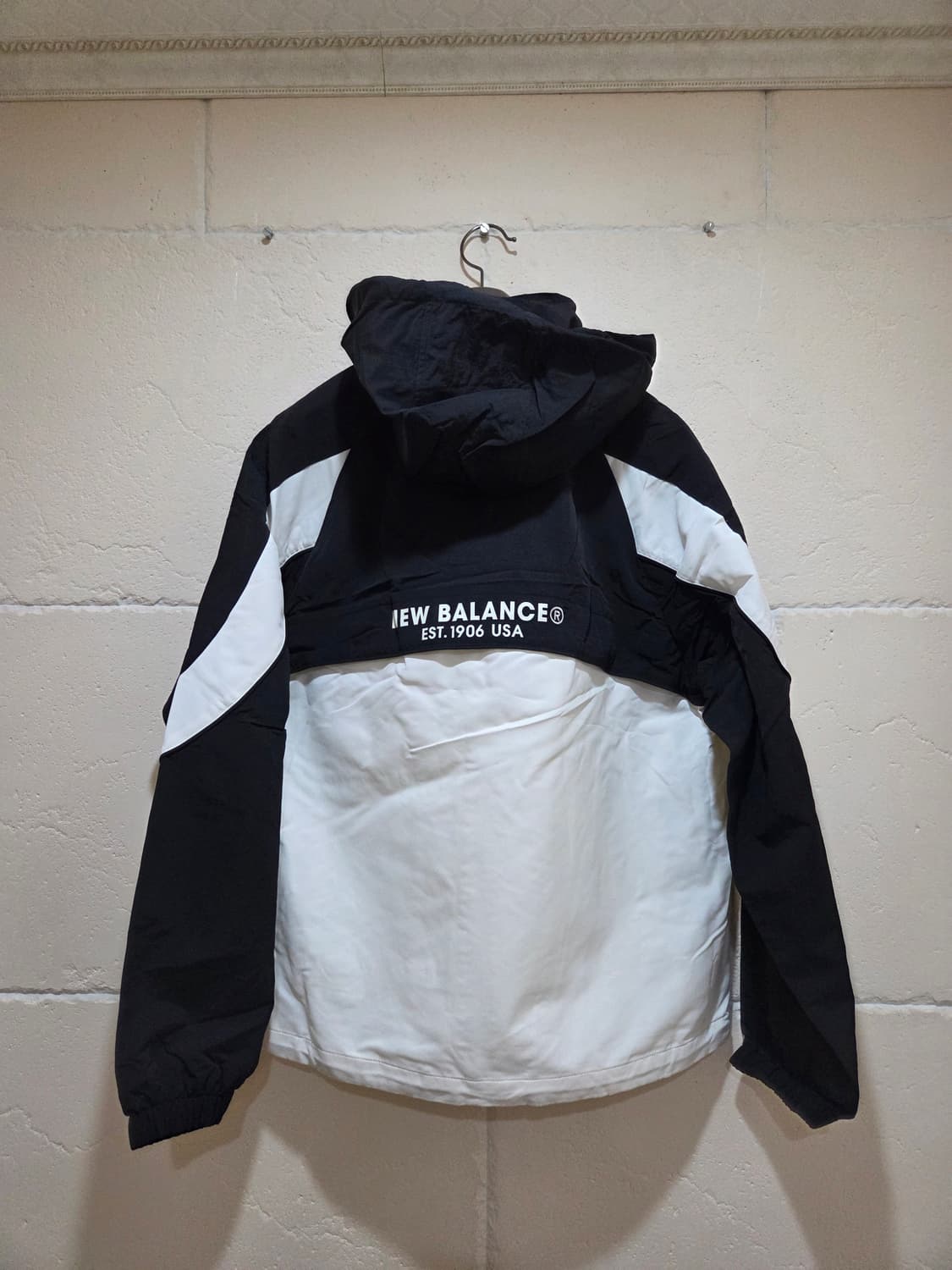 뉴발란스 컬러블록 웜업 자켓 L(100) 새상품 상품이미지2