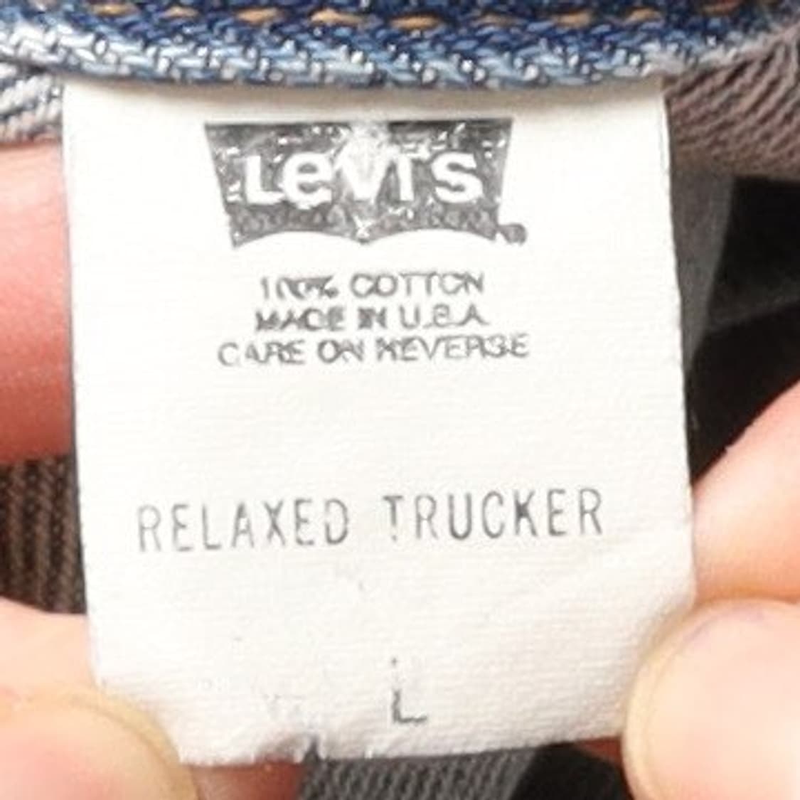 리바이스 Levi's Denim Trucker Jacket 
 상품이미지8