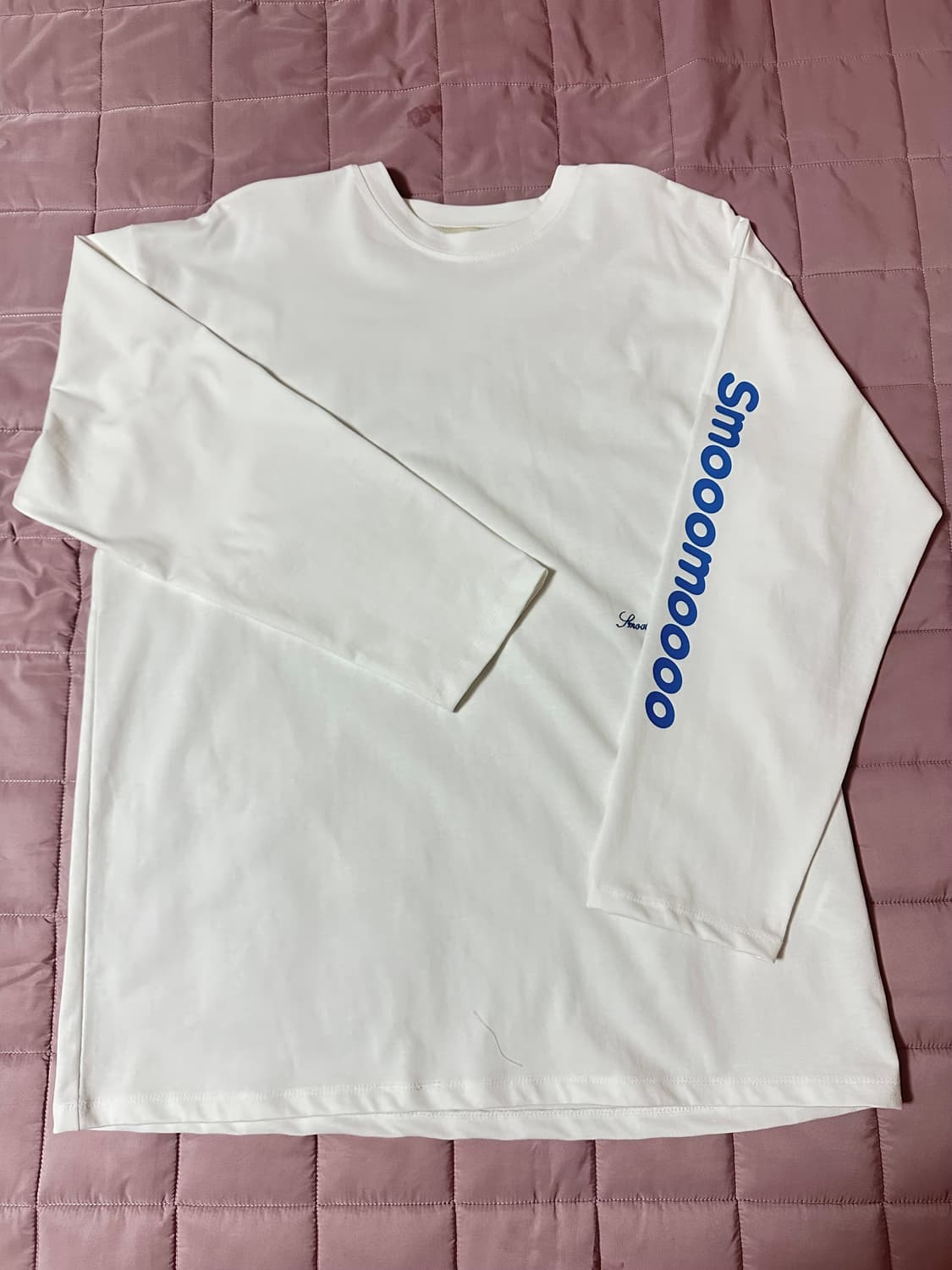 스무드무드 smooo logo tee 로고 티 상품이미지3