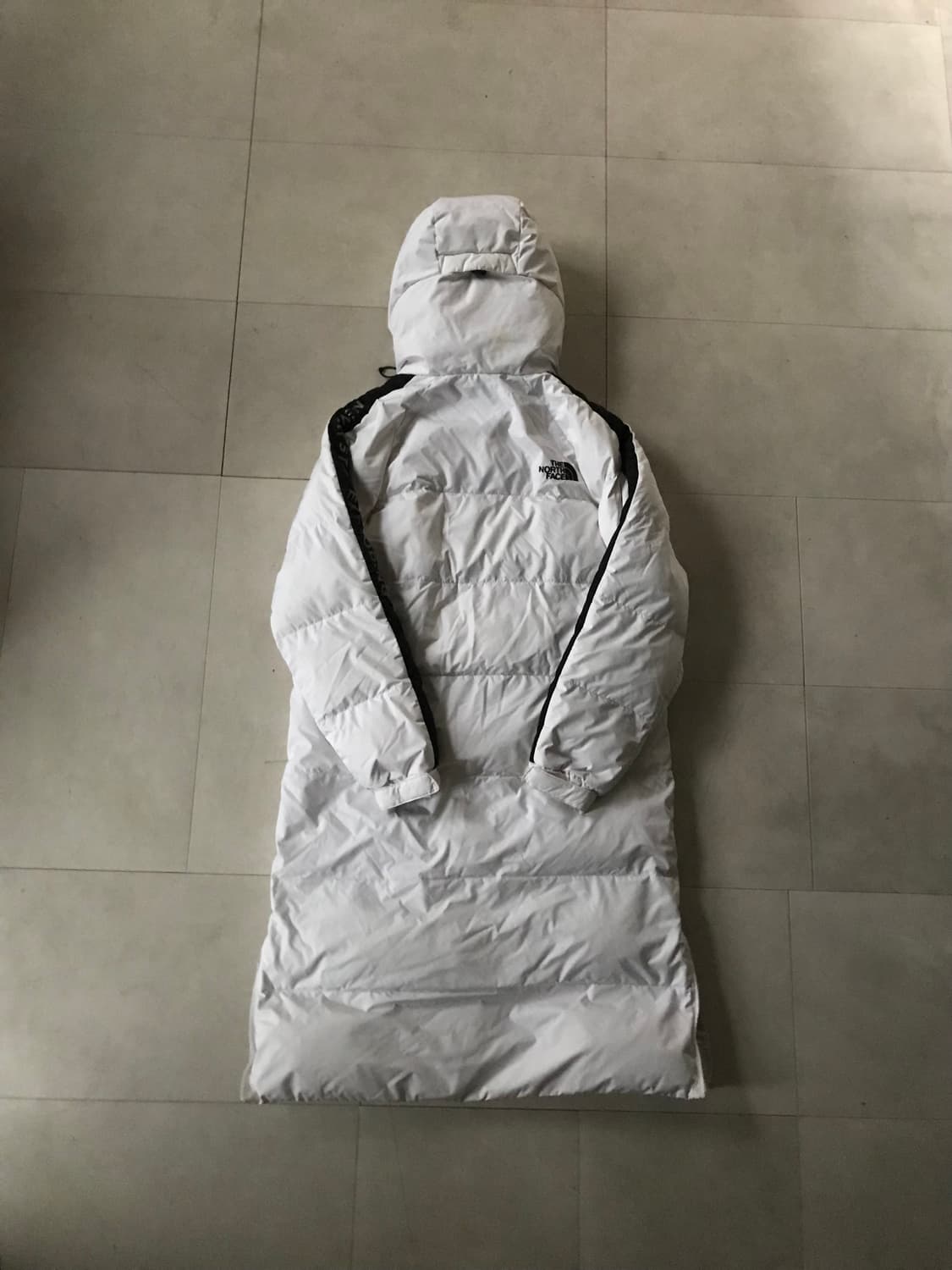 노페 화이트 롱패딩 상품이미지8