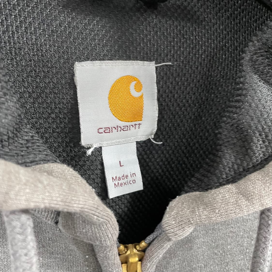 칼하트 써멀 후드집업 L  상품이미지5
