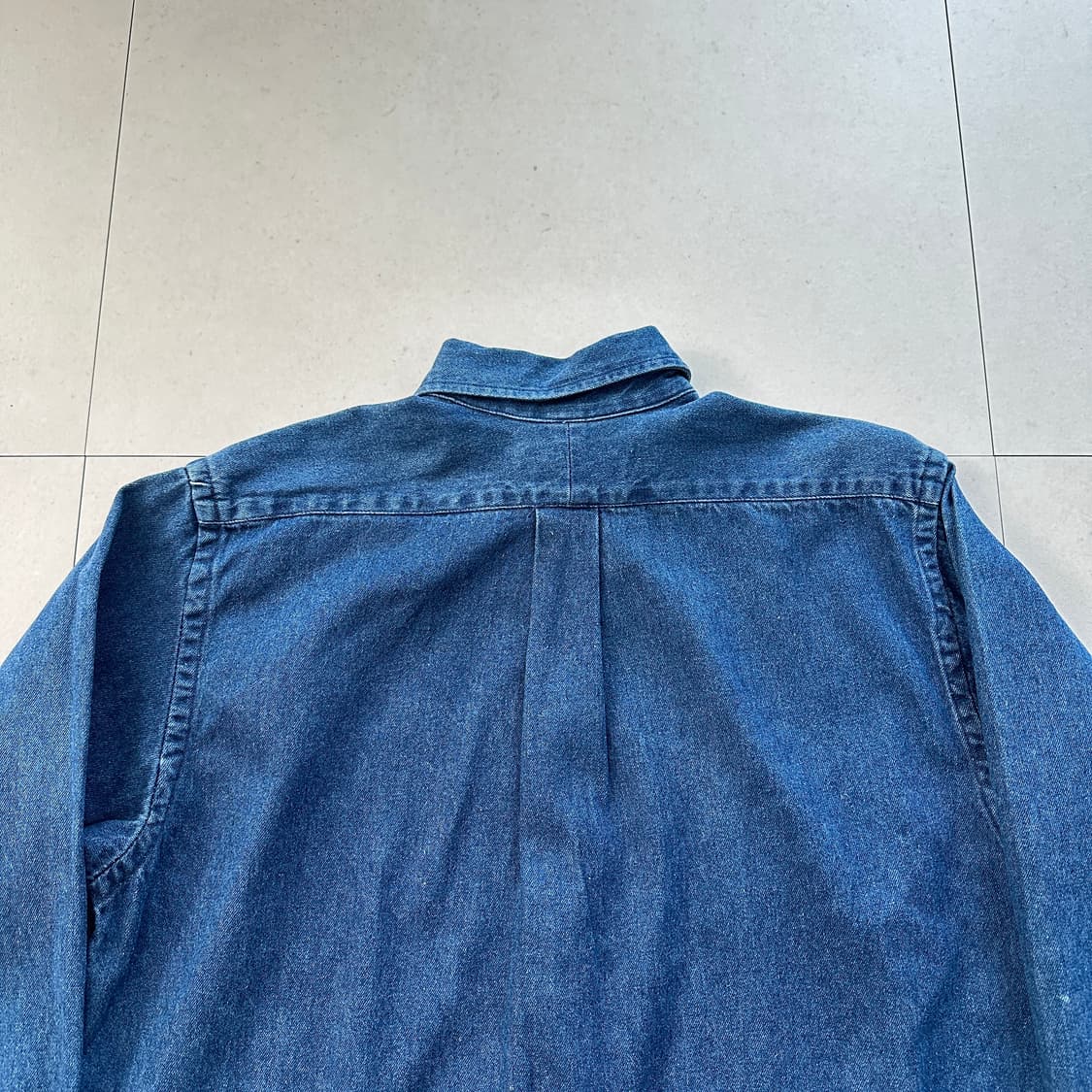 90s 폴로 컨트리 랄프로렌 데님 셔츠 M  상품이미지7