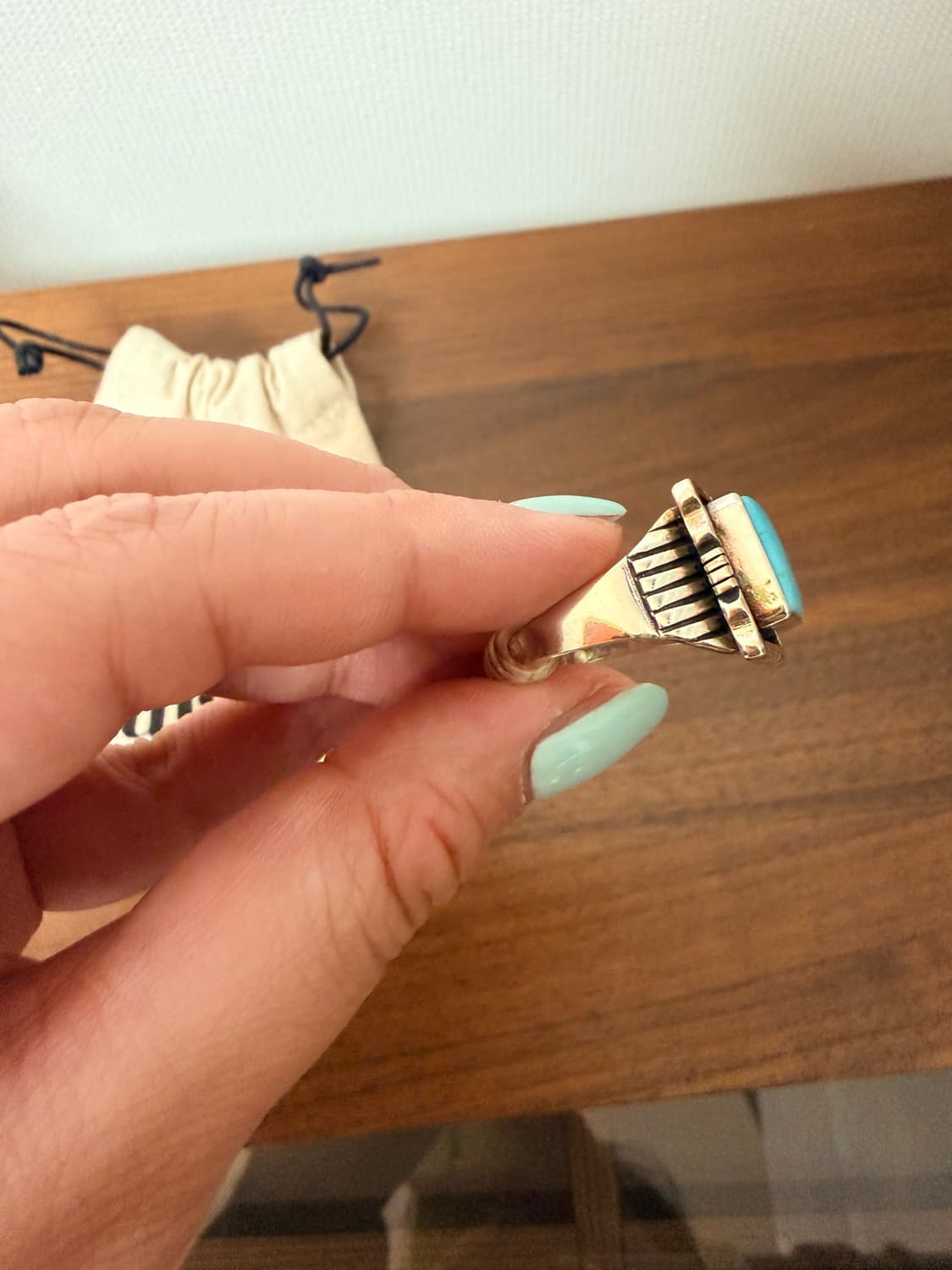 아르포파리 터키석 반지 팝니다 상품이미지4