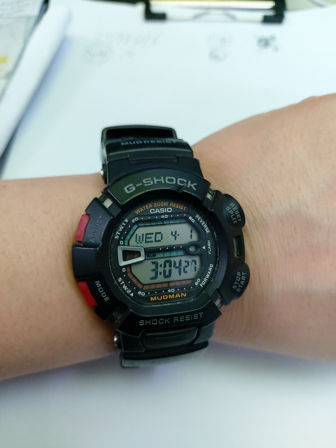 블랙 색상의 카시오 지샥  상품이미지4