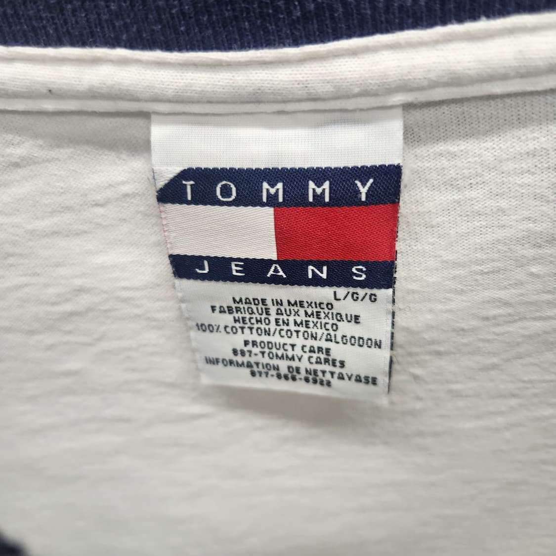 타미진스 빅로고 롱슬리브 긴팔티 L(XL) 상품이미지5