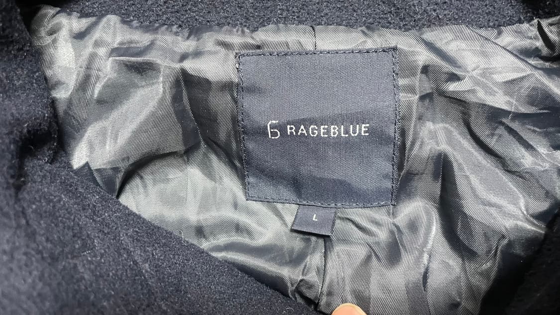 JPN 일본 빈티지 클래식 아메카지 울혼방 토글버튼 후드 더플코트 네이비 상품이미지7