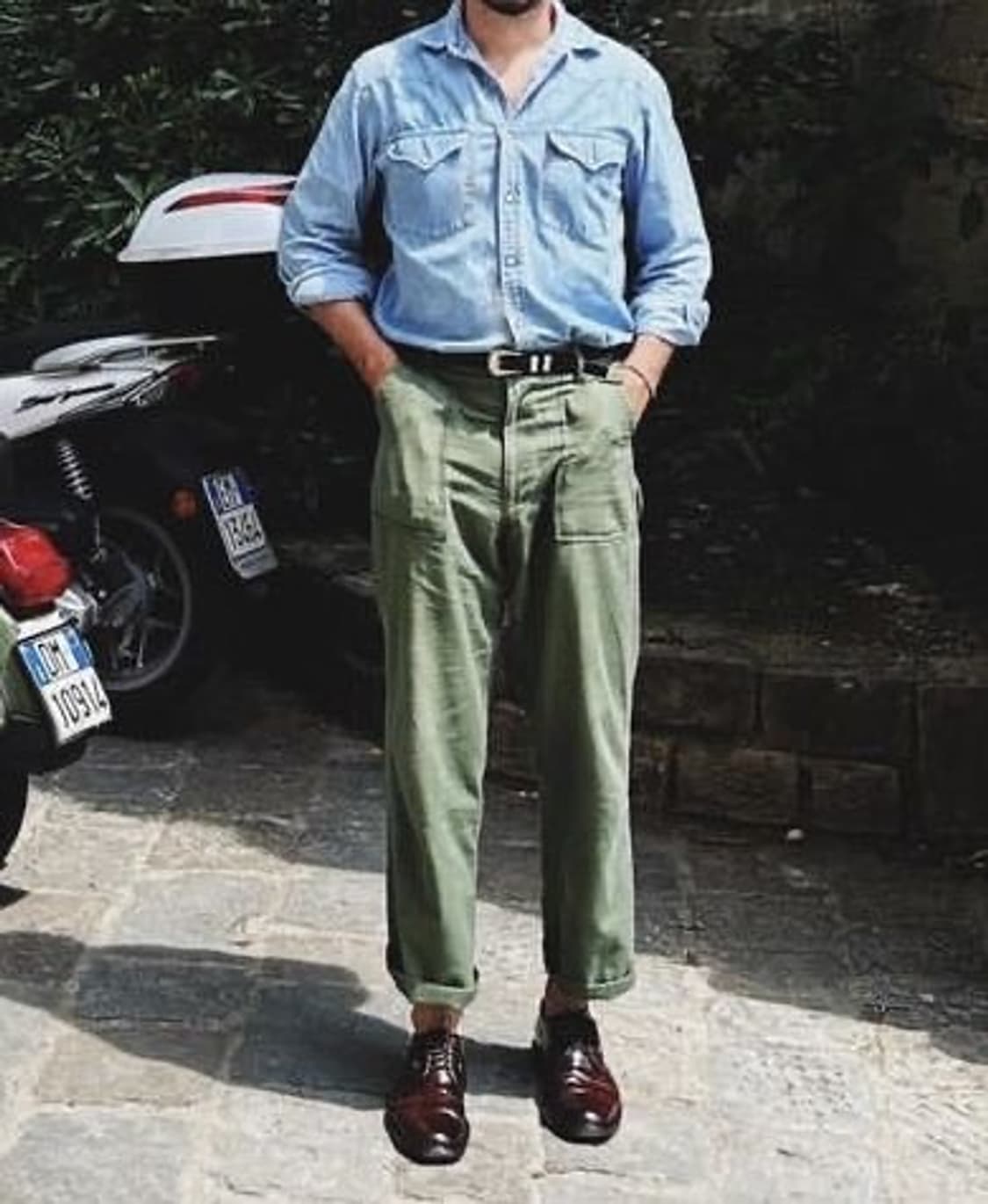 오어슬로우 오리지널핏 퍼티그팬츠 상품이미지1