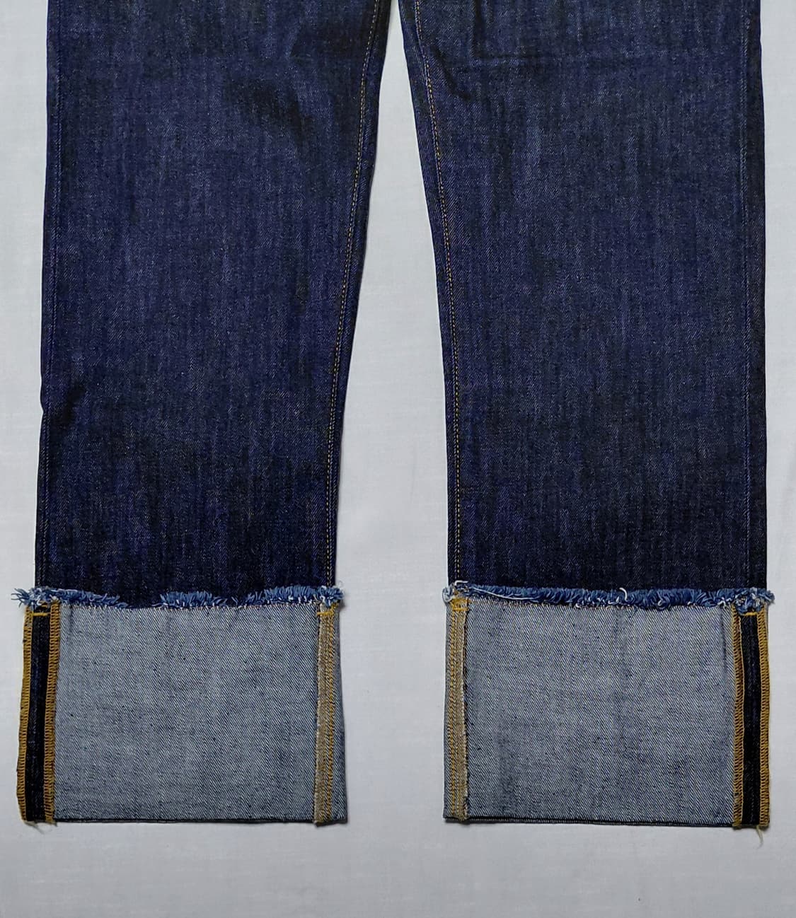 (무료배송) 세미쿠튀르(SEMICOUTURE) 와이드 턴업 생지 데님 상품이미지4