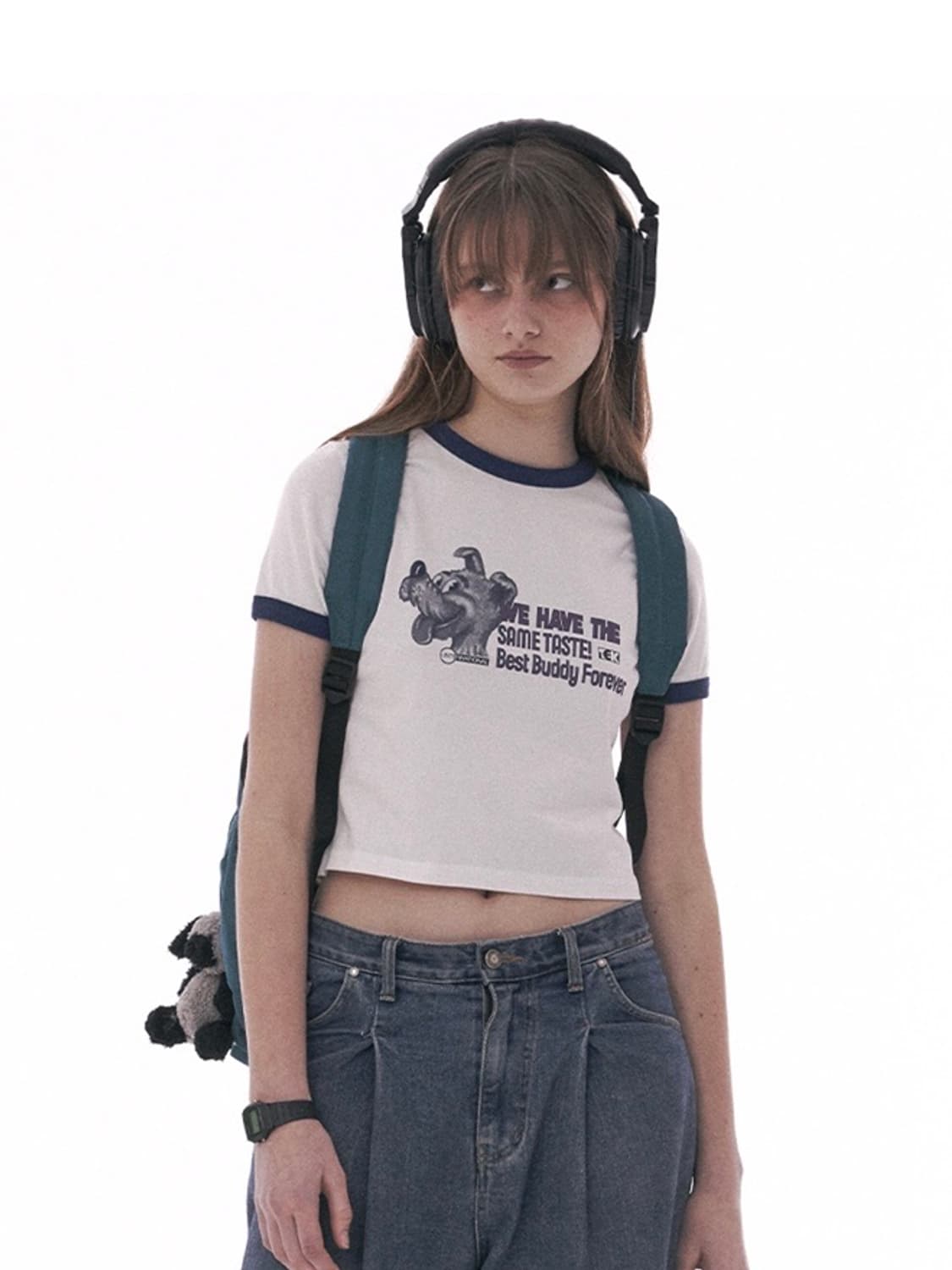 테켓 링거티 크림 BBF Ringer Tee 상품이미지2