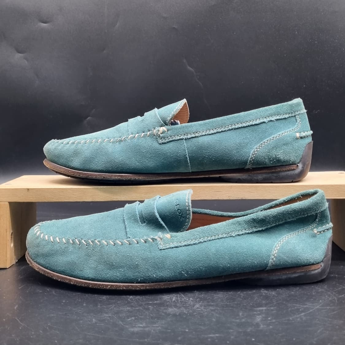 제옥스 남성스웨이드로퍼 실사이즈285 상품이미지1