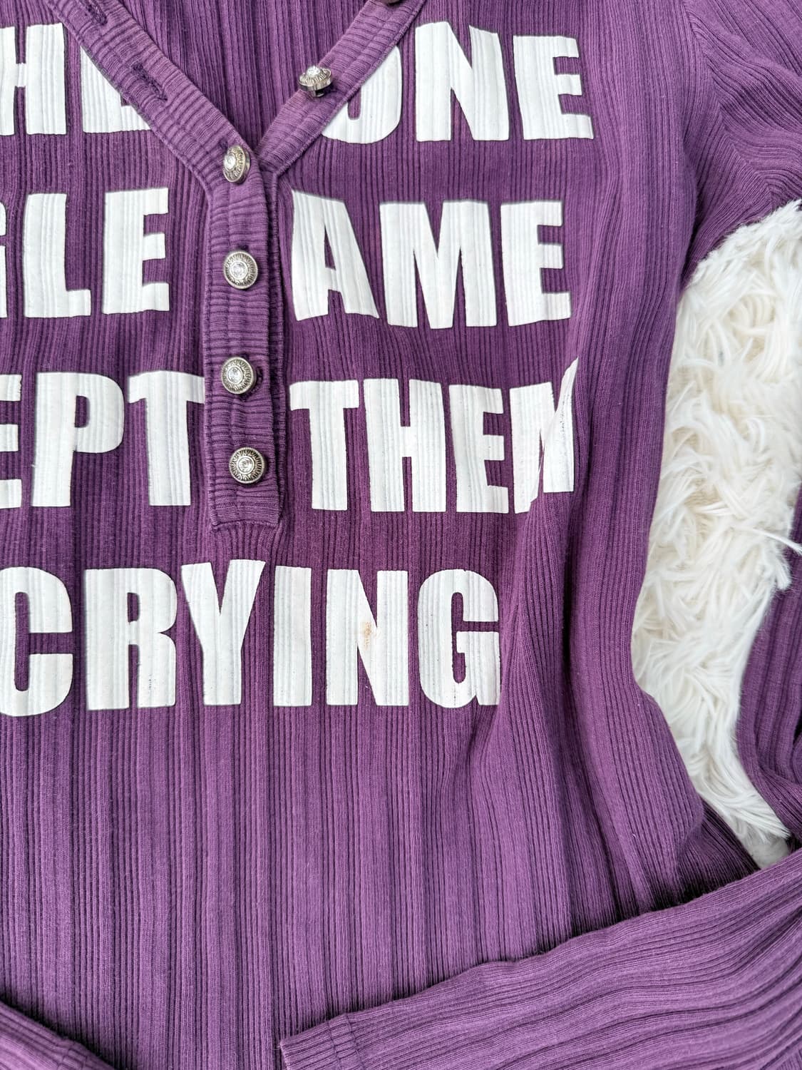 콜자 퍼플 롱슬리브 상품이미지5