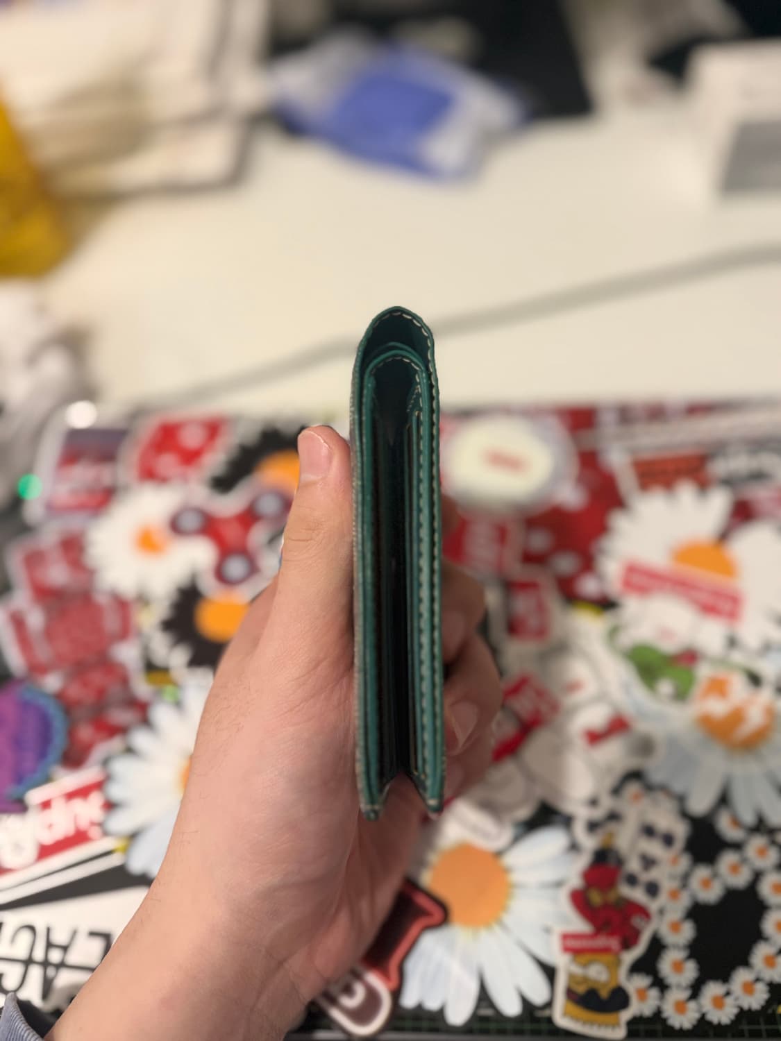 고야드 반지갑 그린 상품이미지4