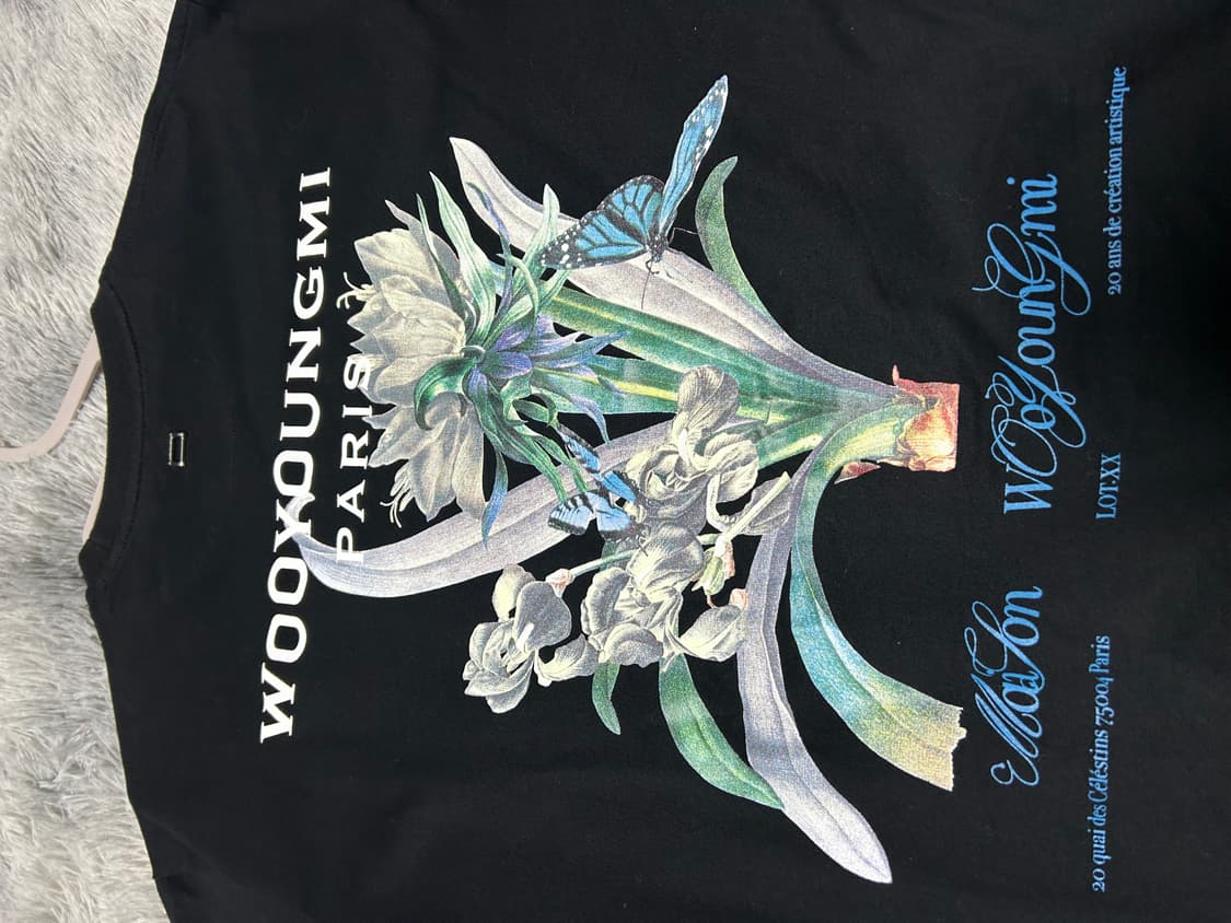 23ss 우영미 플라워 반팔 46 상품이미지2