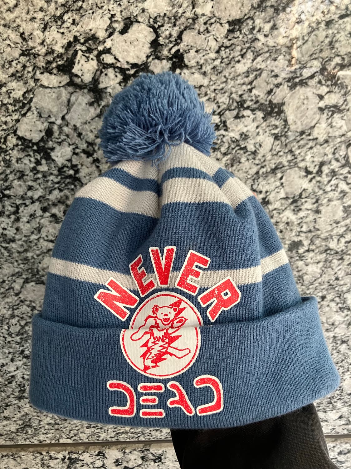 디스이즈네버댓 x 그레이트풀데드 비니 블루 상품이미지1