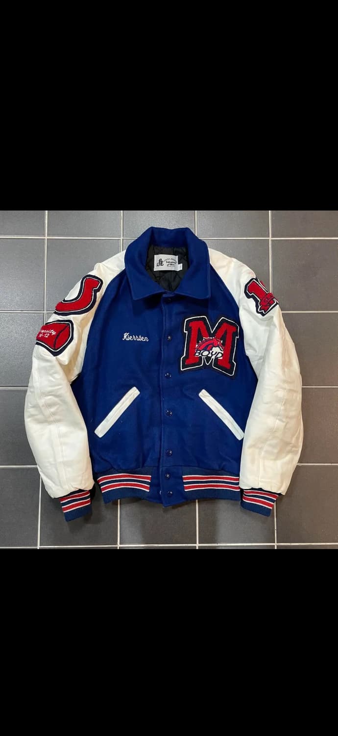 빈티지 바시티 자켓 s 상품이미지2