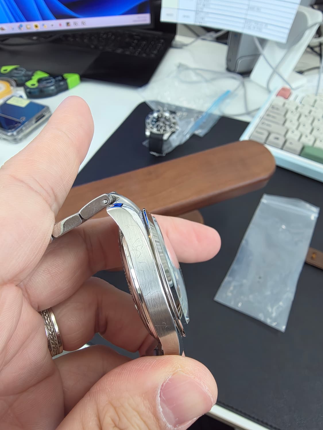 씨마스터 스타일 오토매틱 시계 상품이미지4