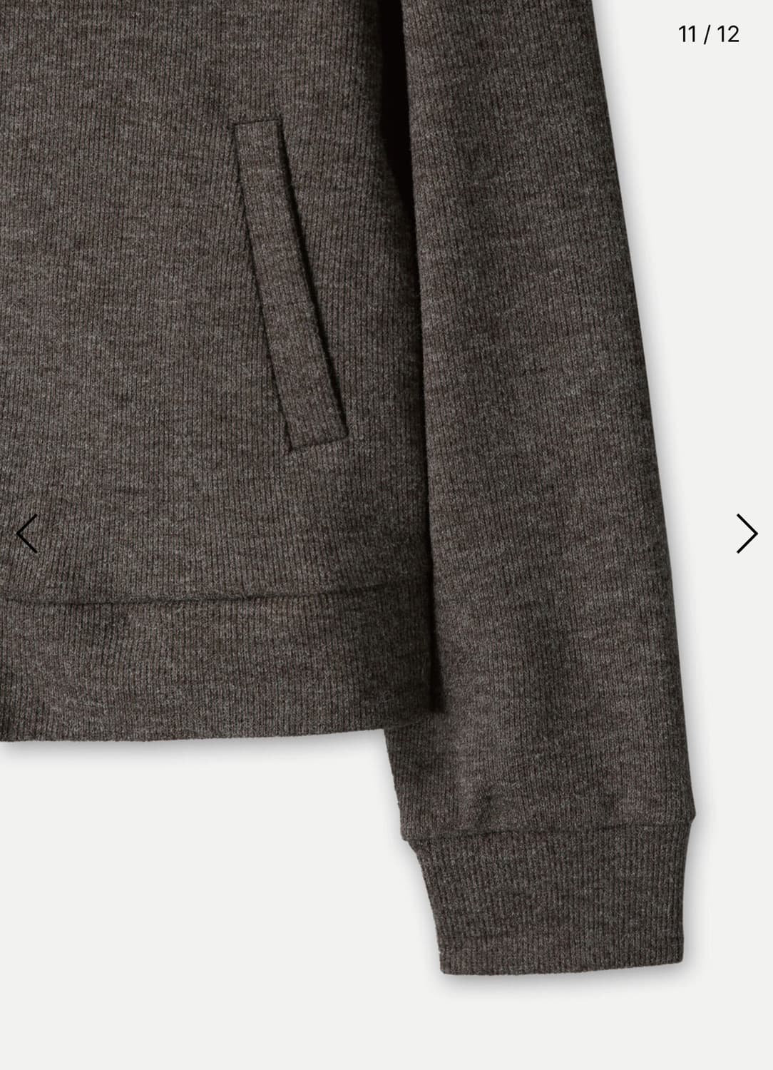 RAKE LACK Simp Hoodie Cardigan - Mocha M 상품이미지3