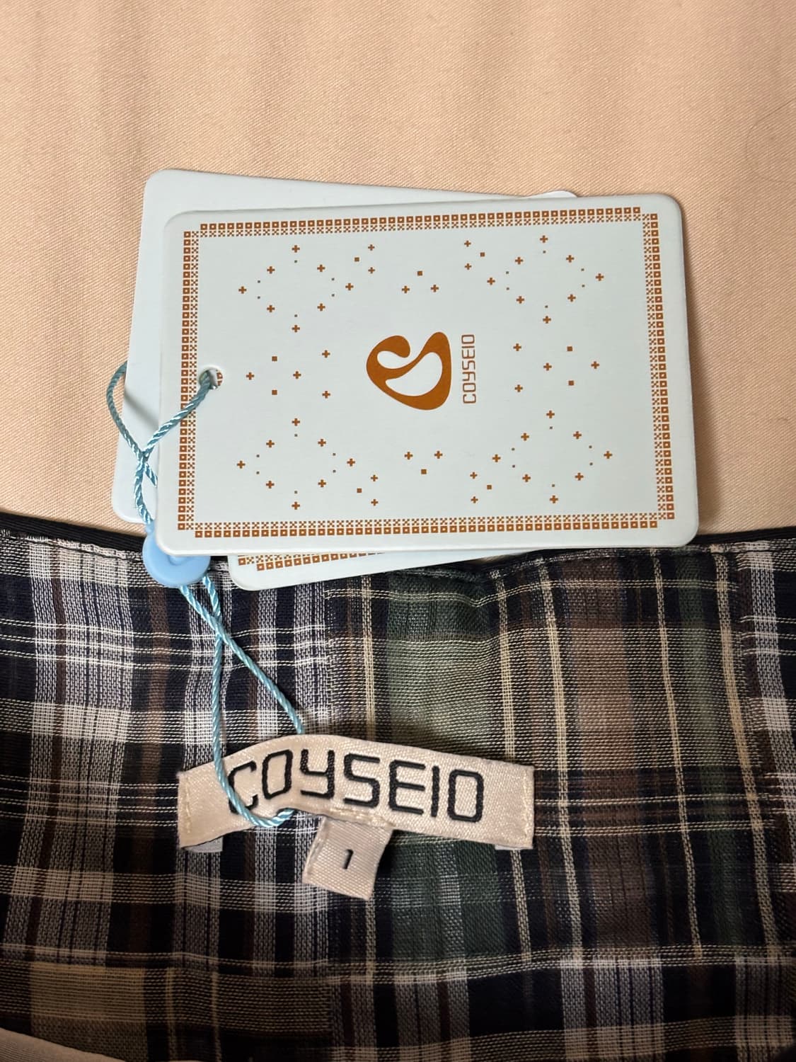 [새제품,뉴진스 해린 착용] 코이세이오 더블 웨이스트 플리츠 스커트 블랙 상품이미지3