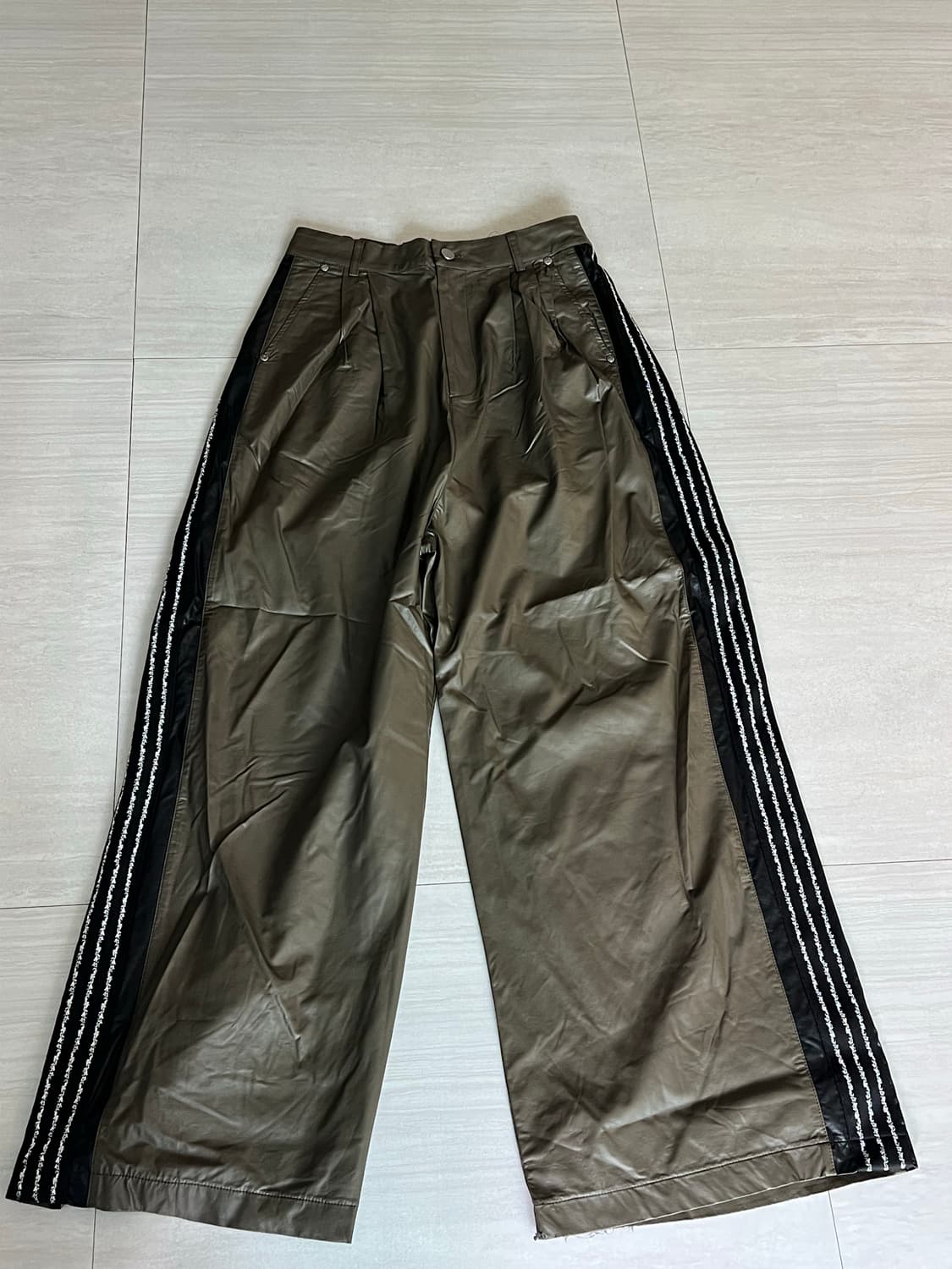 낫포너드 팬츠 set (브라운 카키) 상품이미지2