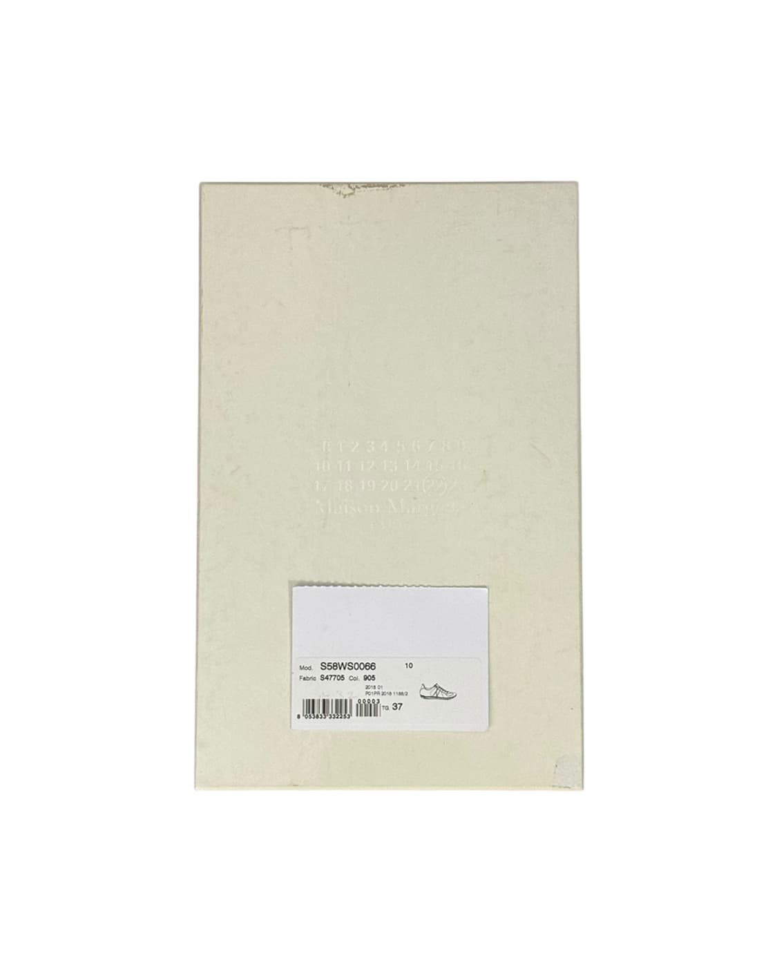 메종 마르지엘라 18SS  No.22 실버 글리터 스니커즈 상품이미지10