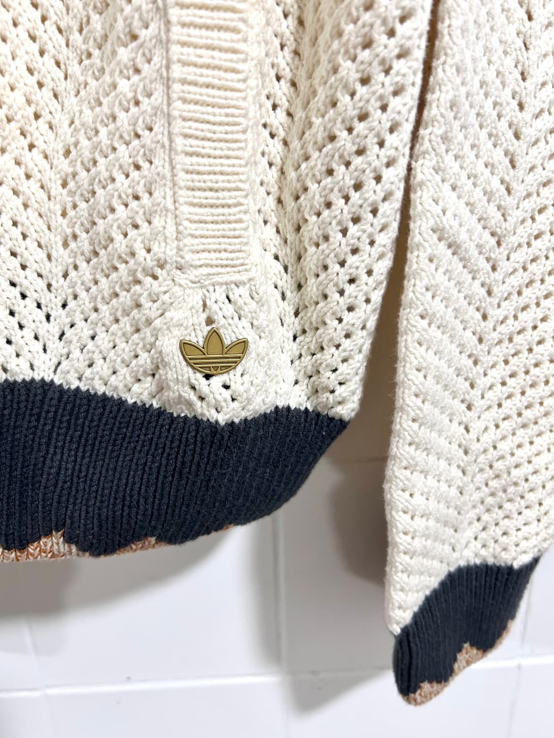 아디다스 클락 크로셰 아이보리 트랙탑 져지 상품이미지5