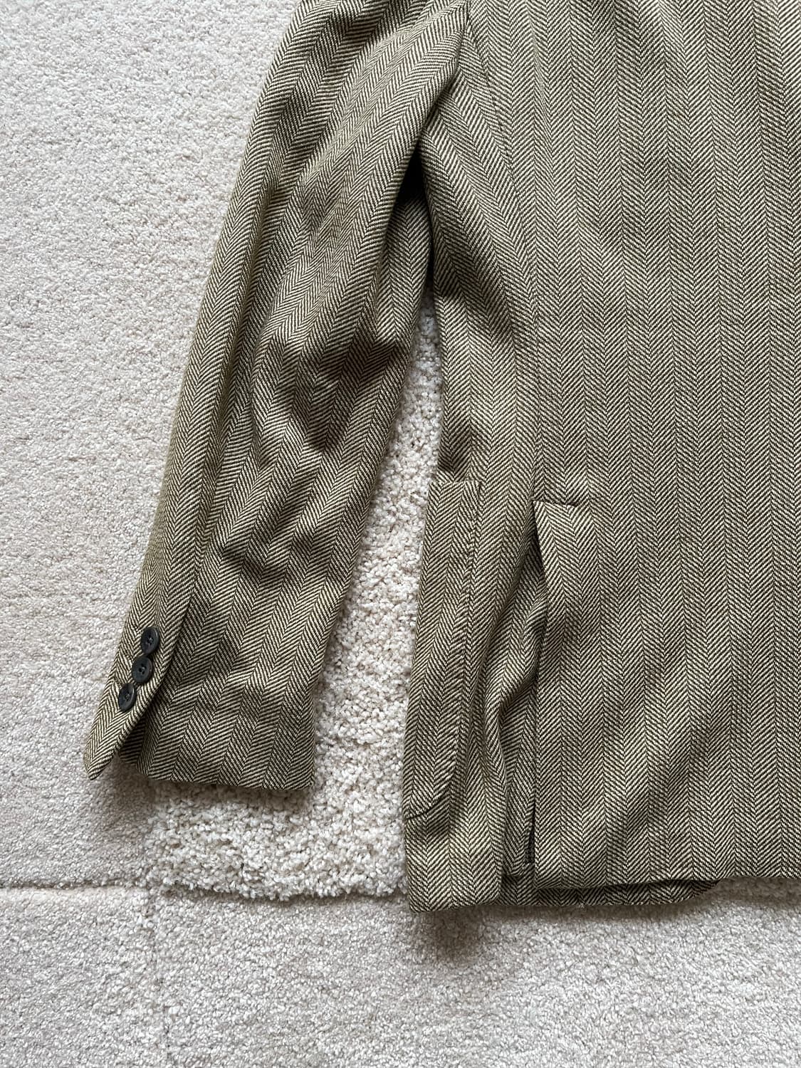 볼리올리 헤링본 테일러드 자켓 (100-103) 상품이미지10