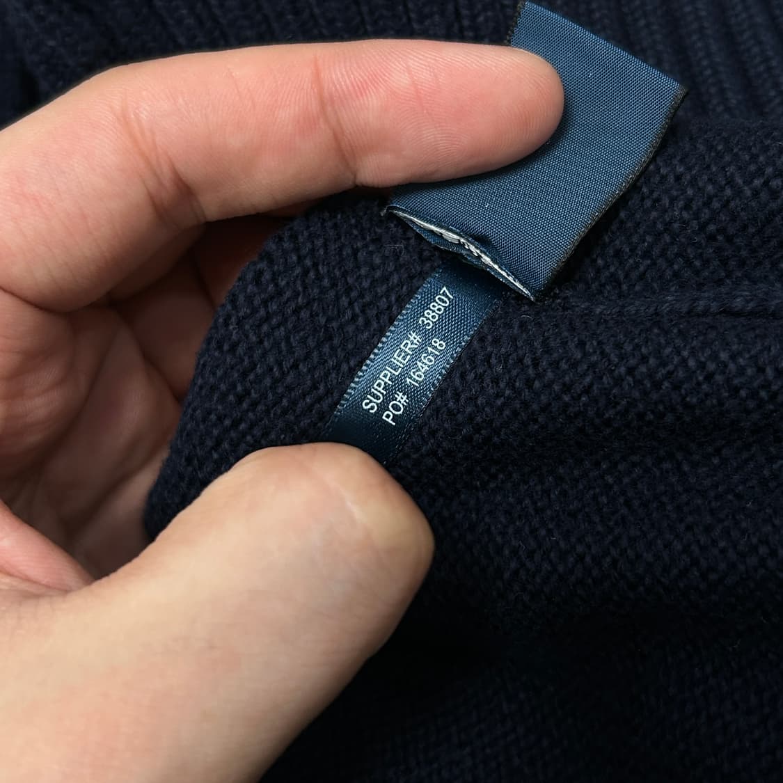 폴로 빅포니 치프키프 USA 성조기 니트집업(XL) 상품이미지4