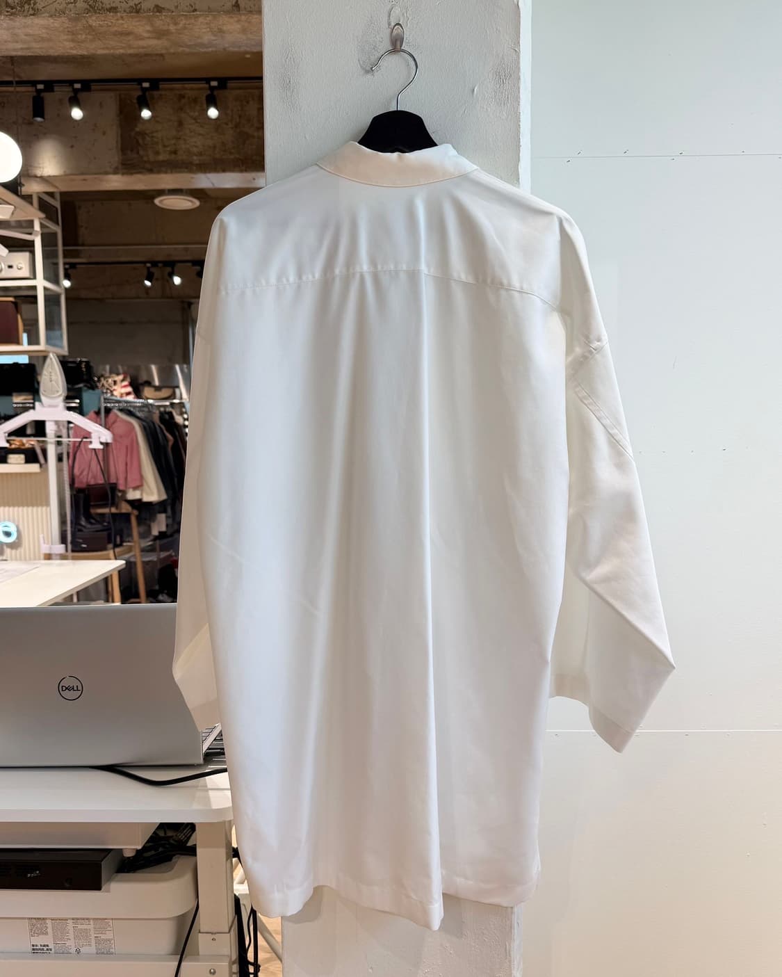 아크네 스튜디오 화이트 폴리에스테르 오버 셔츠  상품이미지6