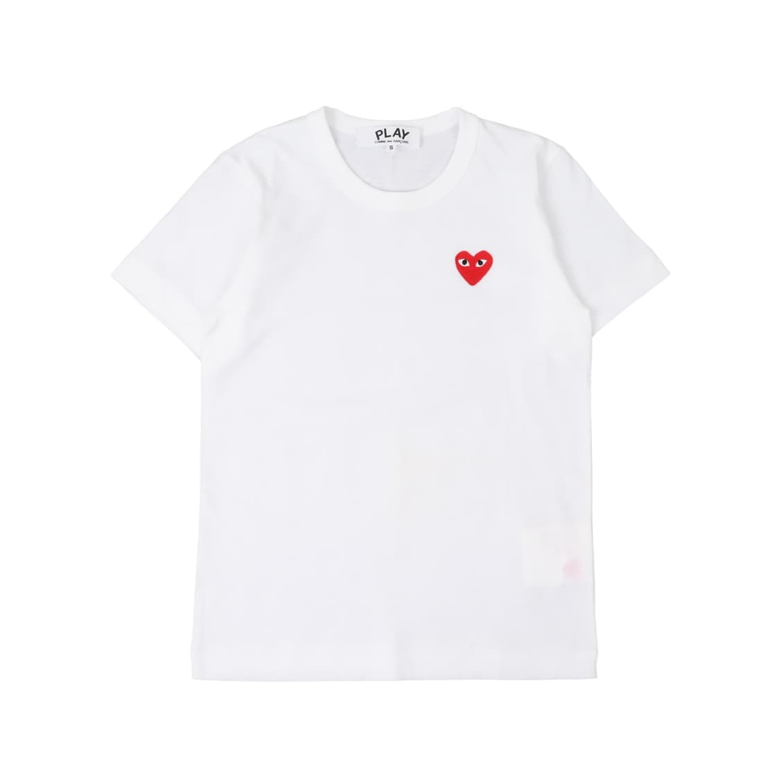 꼼데가르송 화이트 하트와펜 티셔츠 상품이미지1