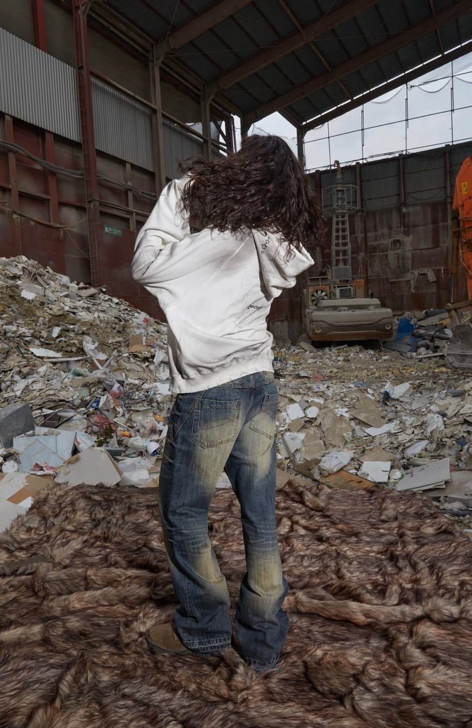 파코서플라이 dolly dirty zip up hoodie 상품이미지6