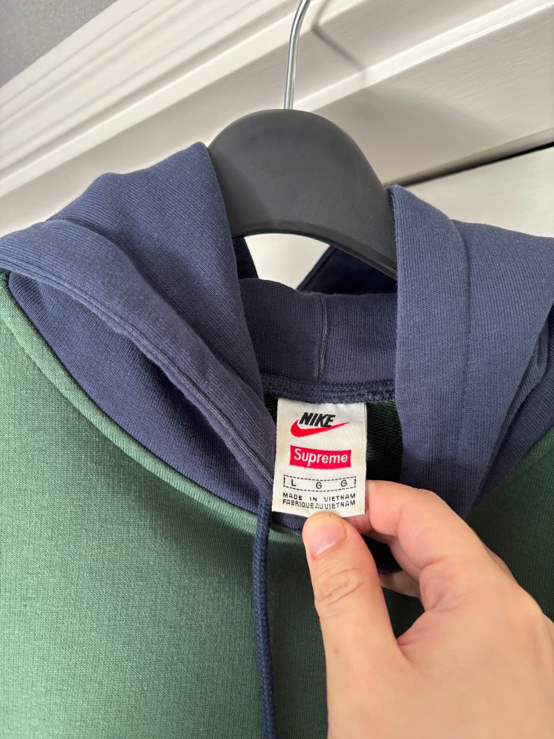 [L] 슈프림 나이키 후드티 상품이미지5