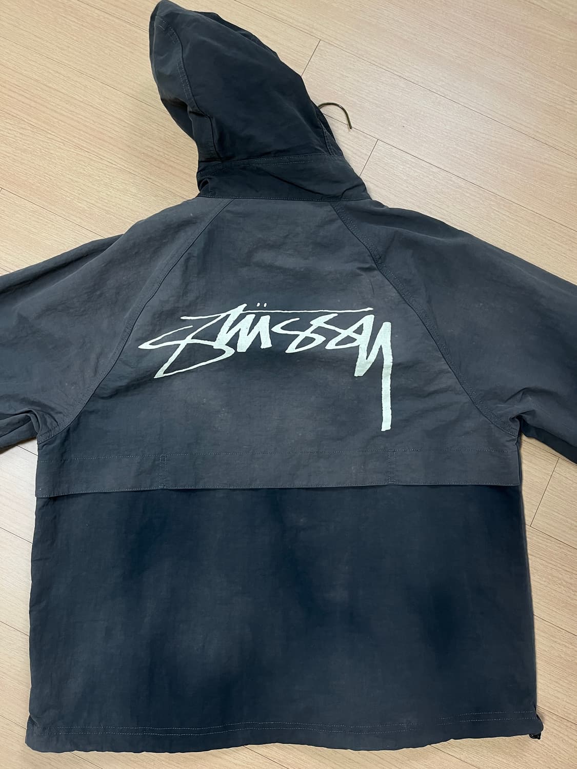 스투시 웨이브 다이 비치 쉘 블랙M 상품이미지3