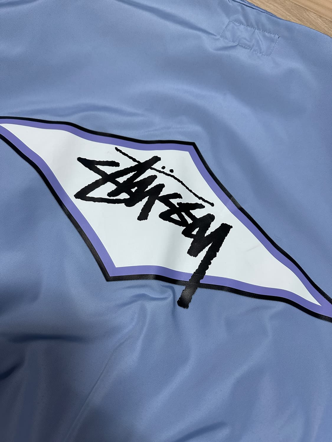 [2XL]스투시 서프 팀 해링턴 자켓 라이트 블루 상품이미지7