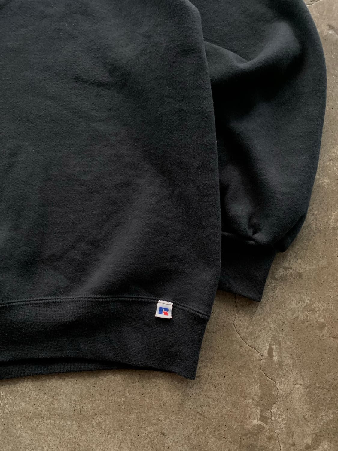 90s 러셀 애슬레틱 튜블러 스웻셔츠 블랙 상품이미지5