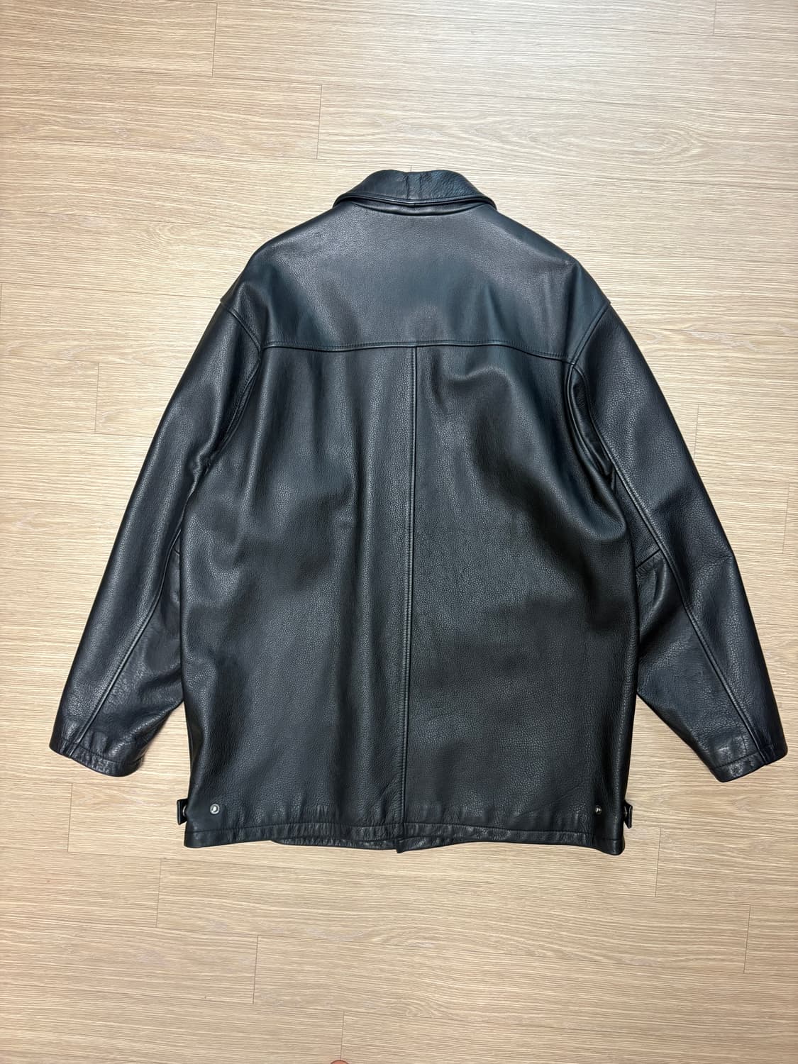 디스이즈네버댓 레더 카코트 상품이미지2