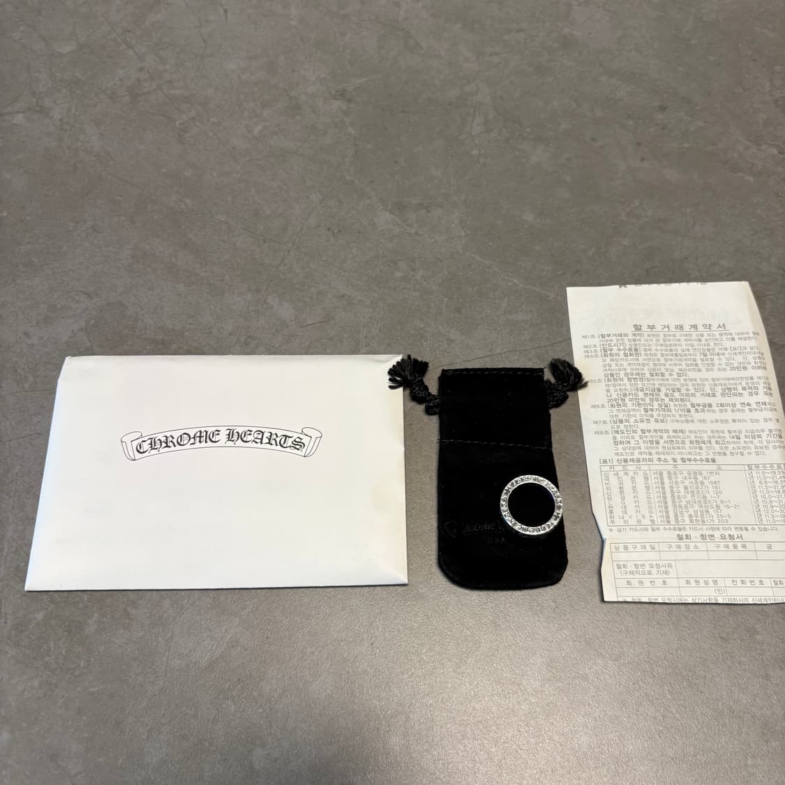 크롬하츠 포에버링 us5.5 상품이미지5