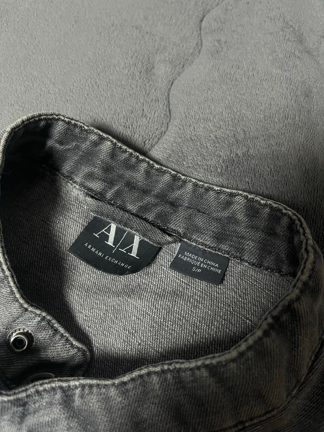 아르마니 A/X 싱글라이더 데님 자켓 size S 상품이미지6