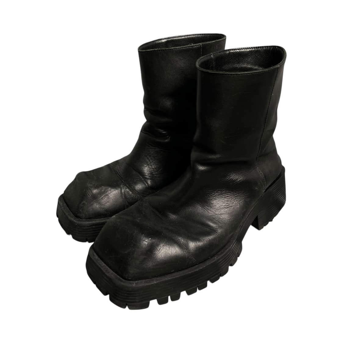 발렌시아가 트루퍼 레더 부츠 42 상품이미지3