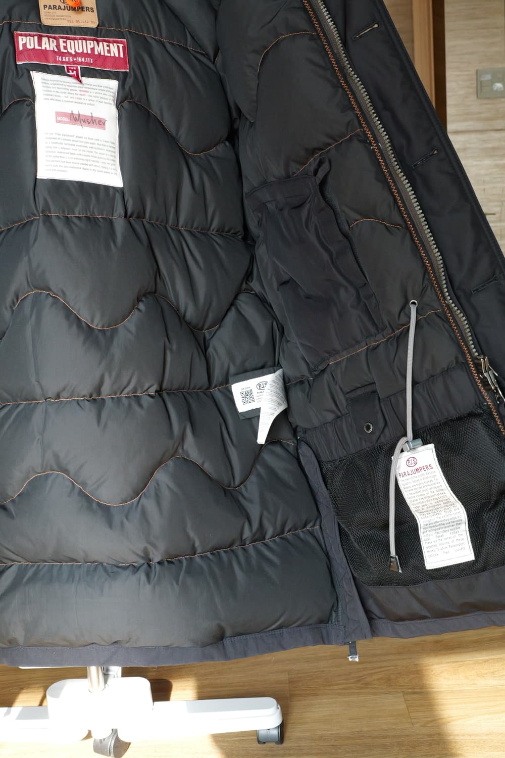 파라점퍼스 머셔 s, m  커플 패딩 코트 일괄 상품이미지10