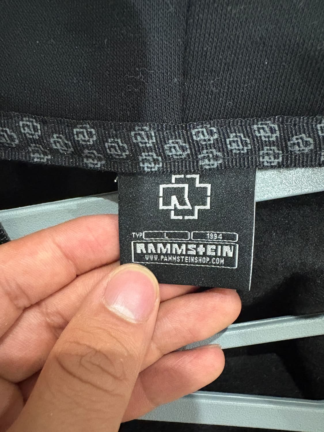 Rammstein 머천다이즈 후드집업 상품이미지5