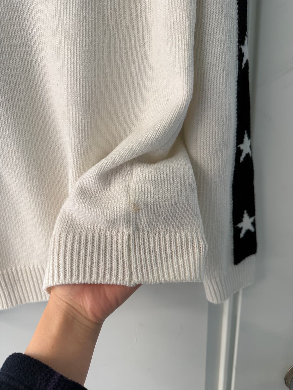 일본빈티지 Delsol 스타 터틀 스웨터 상품이미지7