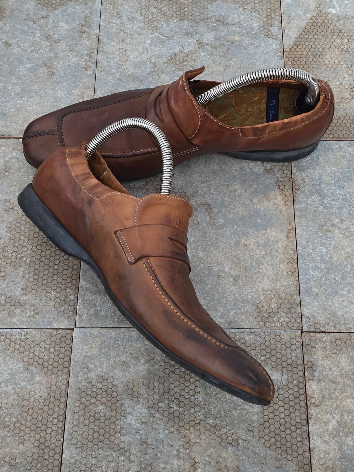 (260)폴스미스 빈티지 브라운 페니 로퍼 구두 상품이미지5